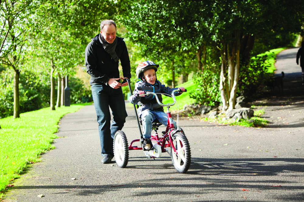 tricycle for handicapped child